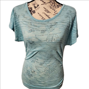 Say Anything side rouched jersey sz lg